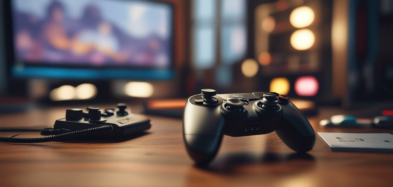 Gaming Controller with Graphics Adapter