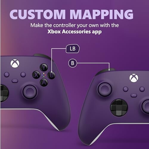 Xbox controller custom mapping with Accessories app.